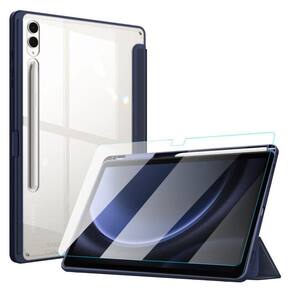 Capa Azul Marinho p/ Galaxy Tab S9 FE+ X610 + Película