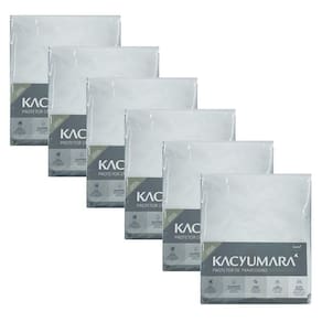Kit 06 Capas Protetor Travesseiro Impermeável 100% Algodão