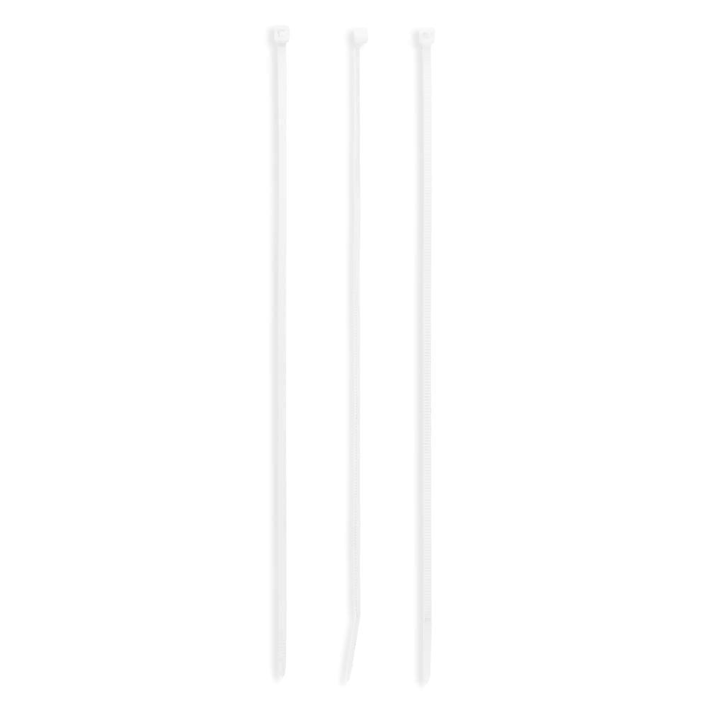 Abraçadeira De Nylon Branca 3,5X200Mm Brw Com 100 Unidades