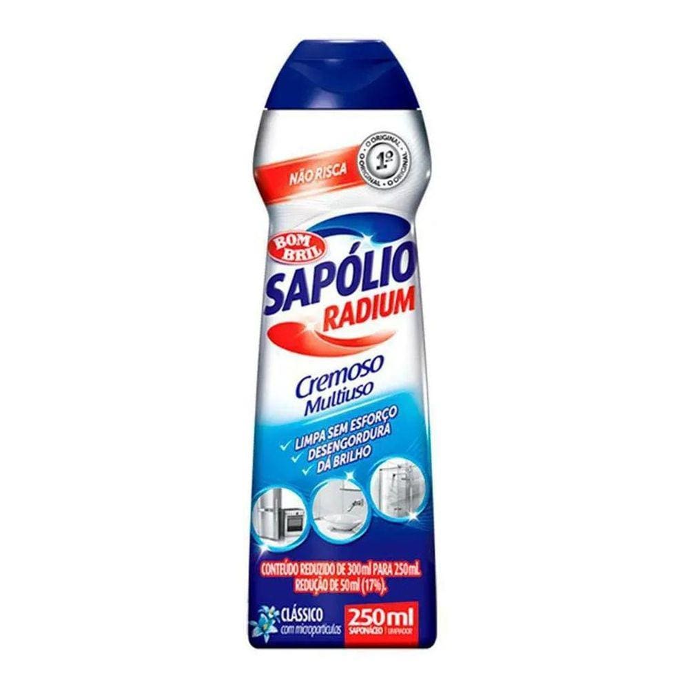 Saponáceo Sapólio Radium Cremoso 250Ml Bombril