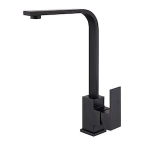 Torneira Luxo Slim Black 360 Bancada 32,5cm Aço Preto