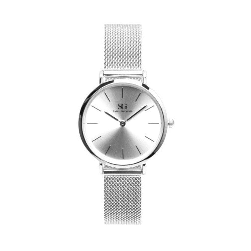 Relógio feminino Harlem Full Silver 32mm-Saint Germain