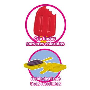 Boneca Com Massinha Baby Vem Brincar De Sorvete Gelateria