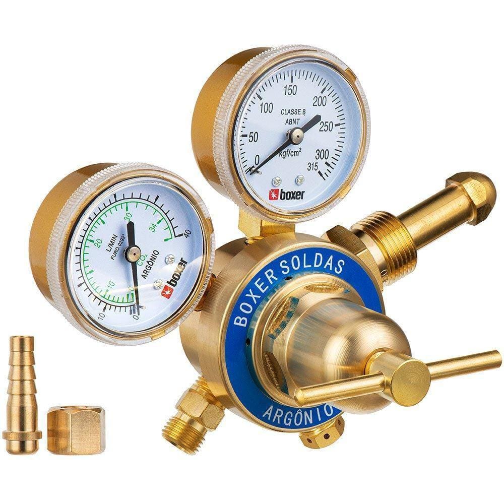 Regulador De Pressao Argonio Boxer Rgb 12