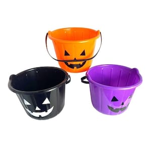 Caldeirão Bruxa Halloween 18cm x 14cm - 100% Plástico