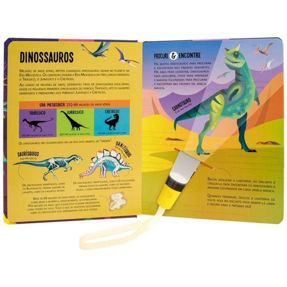 Lanterna - Procure E Encontre - Dinossauros