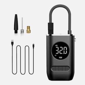 Mini Calibrador Ar Digital Com Fio Pneu Carro Bike Moto Top