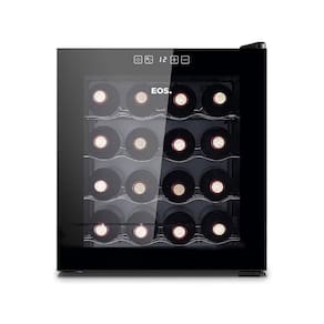 Adega 16 Garrafas Eletrônica Bivolt Full Glass Eae16 - Eos