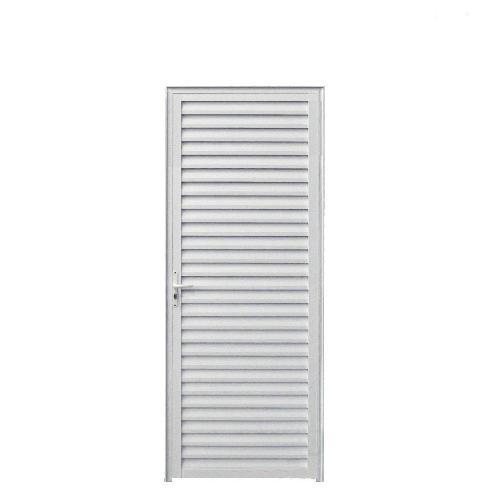 Porta Palheta Alumínio Branco 2.10 x 0.70 - Hale