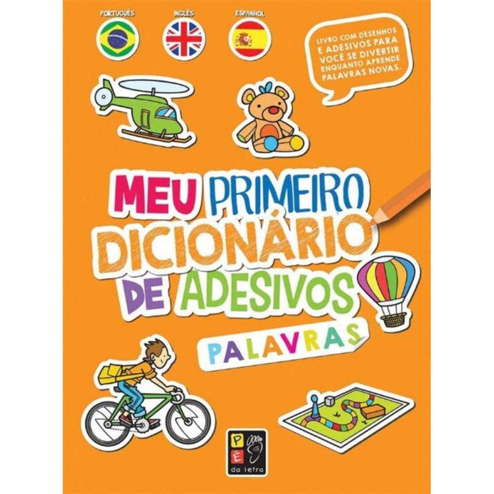 Meu Primeiro Dic De Adesivos Palavras