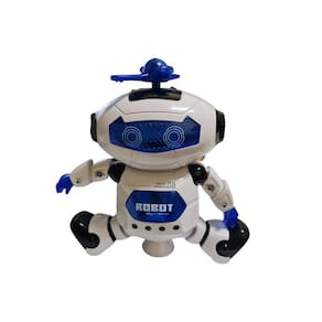 Brinquedo Robô Maluco Com Luzes Movimento E Som Infantil
