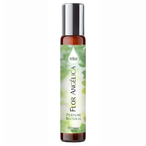 Perfume Feminino Flor De Angélica Natural 10Ml Roll On