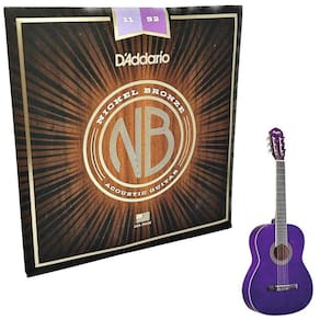 Cordas Violão Daddario NB1152 011 Custom Light