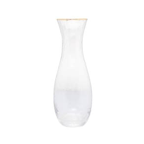 Decanter De Cristal Fino Taj 1,15L Fio Borda Dourada Wolff