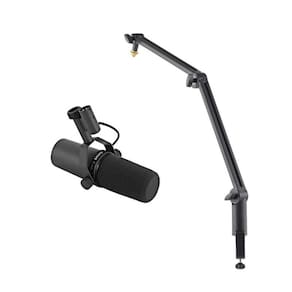 Kit Microfone SM7B Podcast + Pedestal de Mesa Articulado SM7B+ARM2