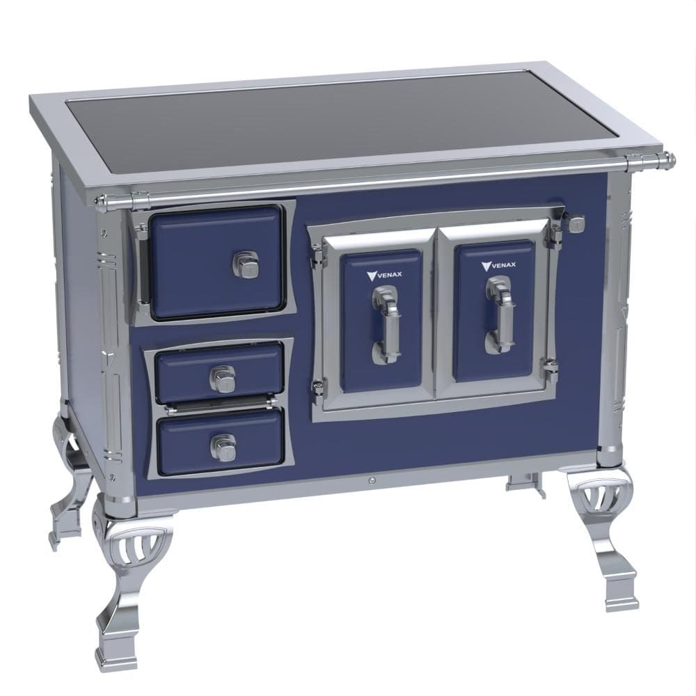 Fogao a Lenha Venax GII n 1 Sec XVIII Premium Azul