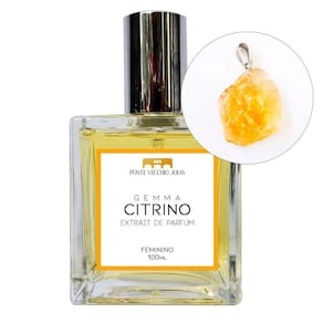 Coffret Perfume Gemma Citrino 100Ml + Colar Em Prata 925
