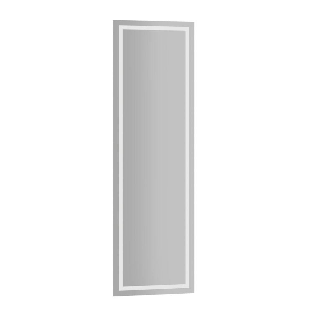 Espelho Decorativo Iluminação LED 180cm Paris Mavaular Branco