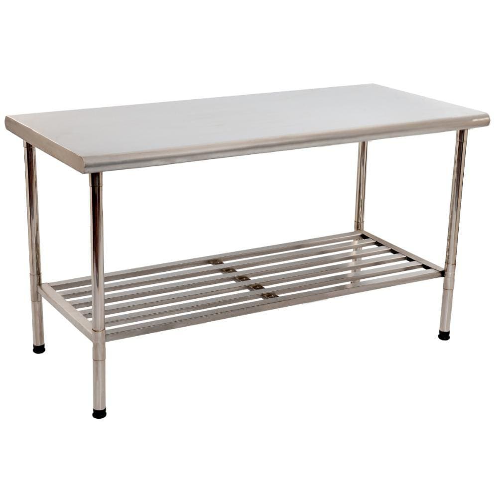 Mesa Industrial Profissional1,20X0,70 Inox 430 Desmontável Multiuso-Export Imeca