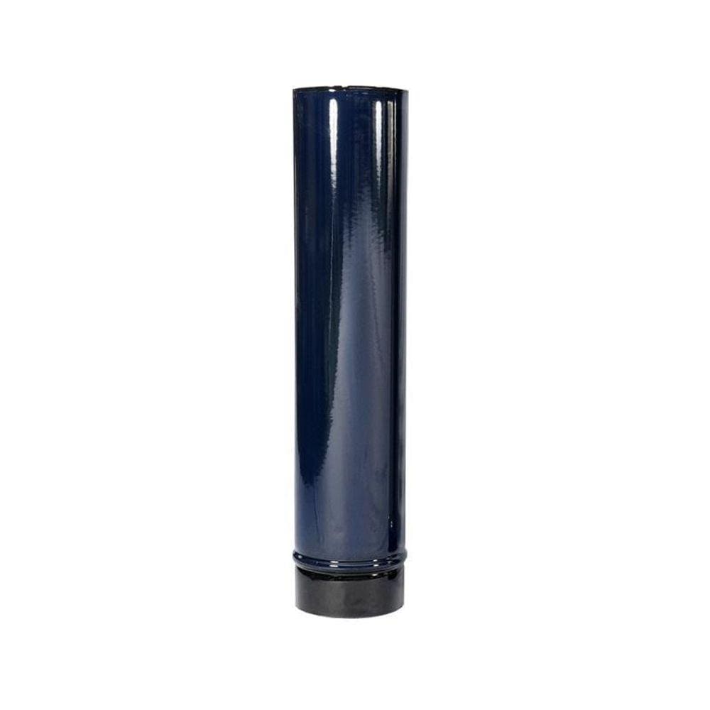 Cano Chamine Esmaltado Azul 50 Cm 110 Mm