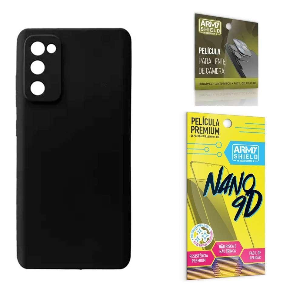 Capinhas Silicone Aveludadas p/ Celular