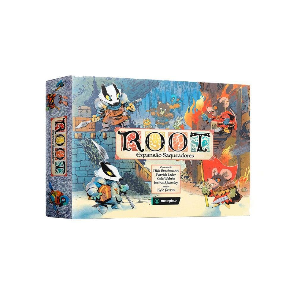 Root Saqueadores Expansão de Jogo de Tabuleiro Meeple BR
