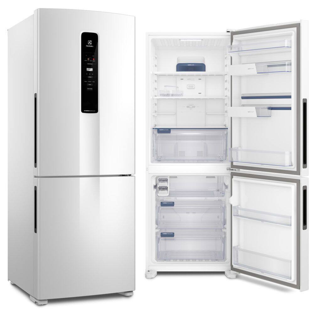 Geladeira Electrolux Frost Free 400l Inverse Com Autosense Branca Db44 