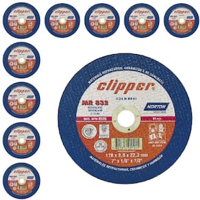 Disco de Corte Parede 7 POL Clipper com 10 Unidades NORTON