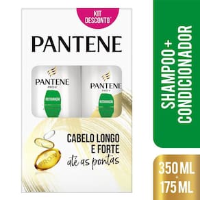 Shampoo Pantene Restauração 350 ml + Condicionador 175 ml