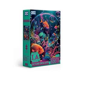 Quebra Cabeça Ia Oceano Cintilante 500 Peças Nano Toyster