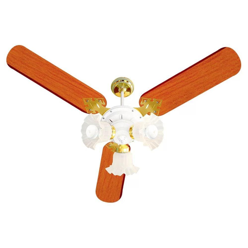 Ventilador De Teto Venti-Delta New Zeta 130W 3 Pás
