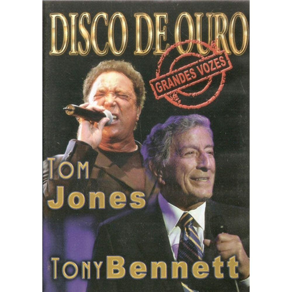 DvD Tom Jones & Tony Bennett- Grandes Vozes Sony Music