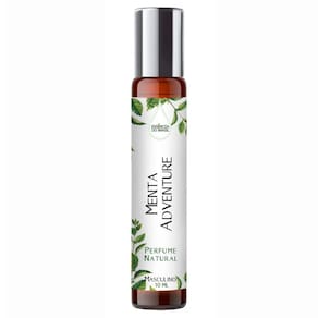 Perfume Masculino Menta Adventure Natural 10Ml Roll On