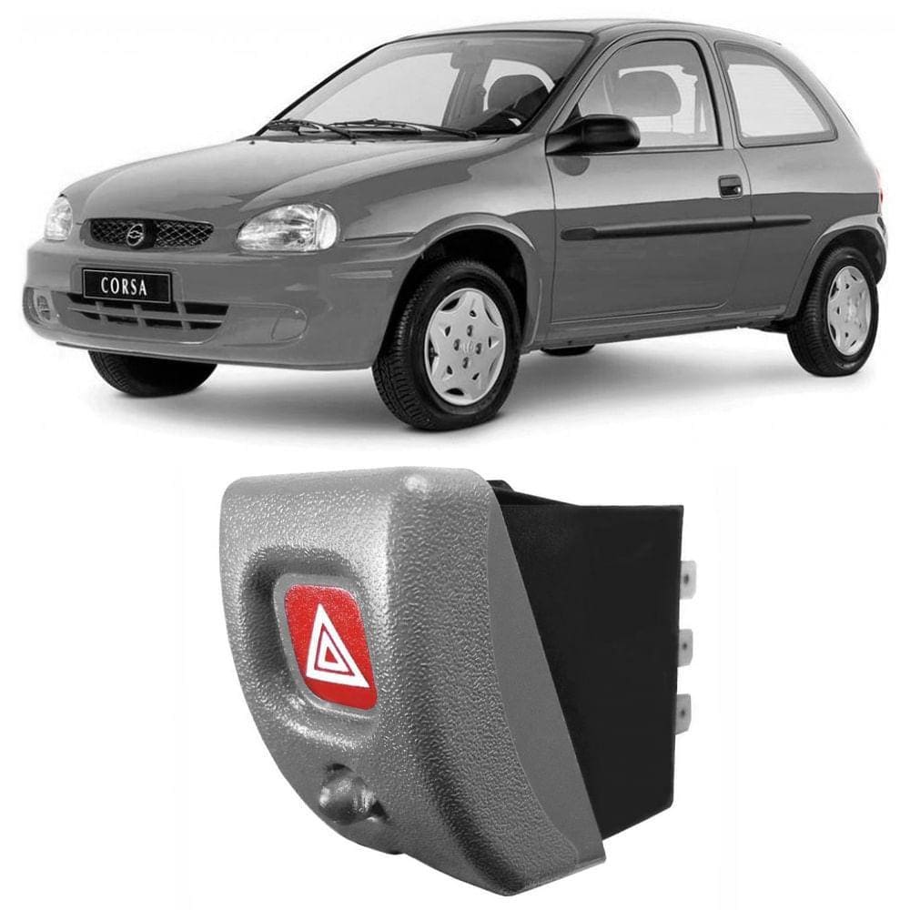 Interruptor Alerta Corsa 94 a 2012 12V Marilia IM11201
