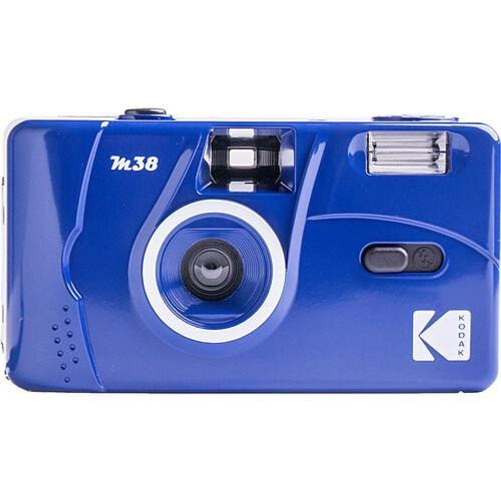 Câmera Kodak M38 De Filme 35Mm Com Flash Azul