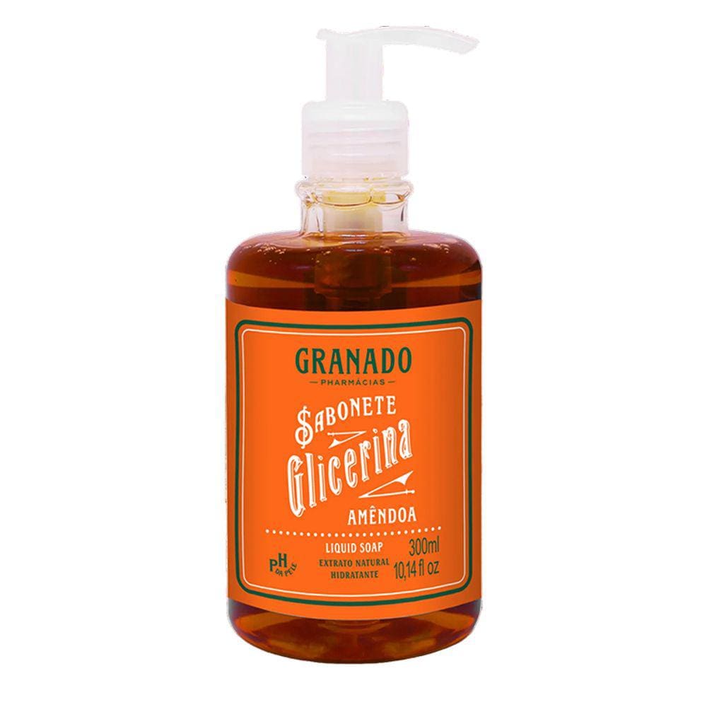 Sabonete Líquido Glicerina Amêndoa Granado 300ml