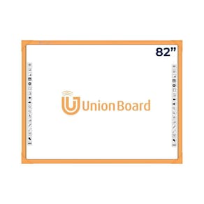 Lousa Interativa Digital Touch Unionboard Laranja 82 Pol