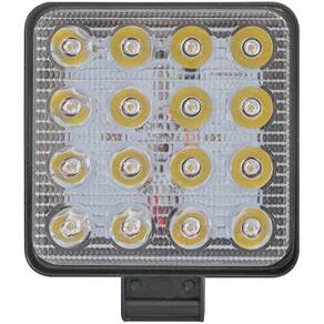 Farol de Milha LED Quadrado Universal 12/24V 6000K