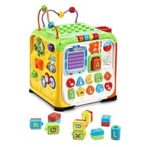 Cubo de atividade do alfabeto Toy VTech Ultimate para 9 a 3 anos
