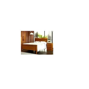 Cama de Casal Queen Size 1,60 x 2,00 – ( Acompanha 02 Mesas de Cabeceiras 66A x 45L x 37P )
