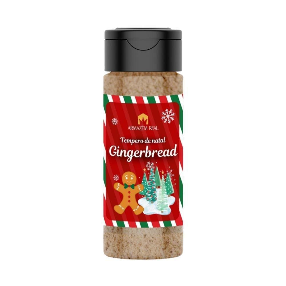 Tempero Gingerbread Para Natal Armazém Real