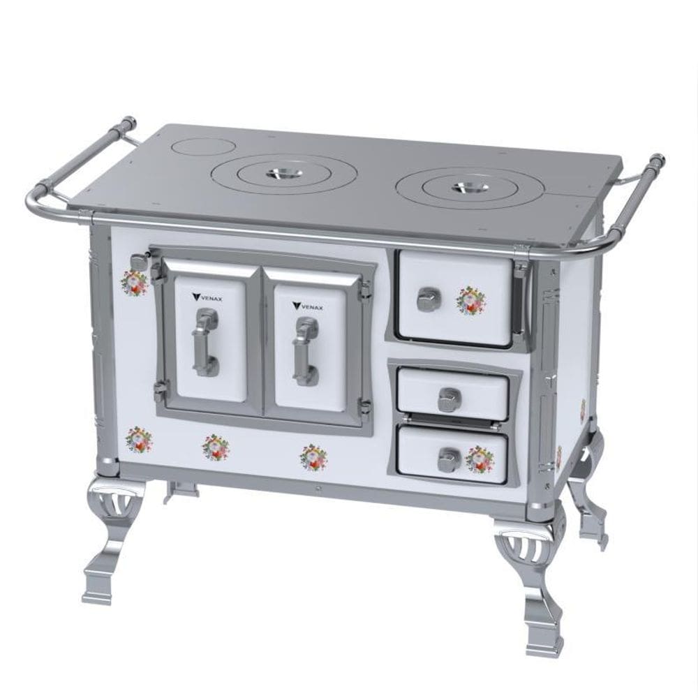 Fogao a Lenha GII N 1 Sec Branco Buque Sem Tampa