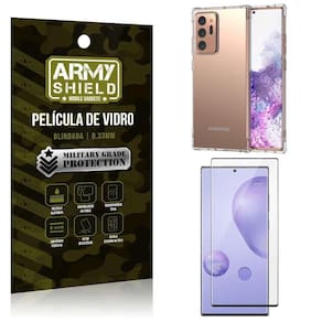 Capa Samsung Note 20 Ultra Anti Shock + Película De Vidro 3D
