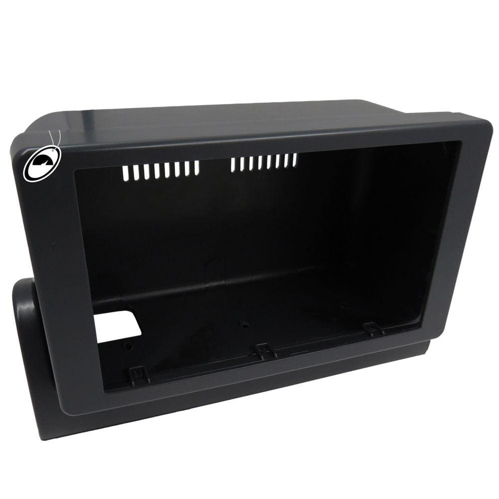 Moldura 2 Din 7`` Polegadas MP5 Uno Mille 94/13 Fiorino 97/13 Preta