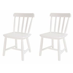 Kit 2 Cadeiras Infantis Mariah DEISS Branco