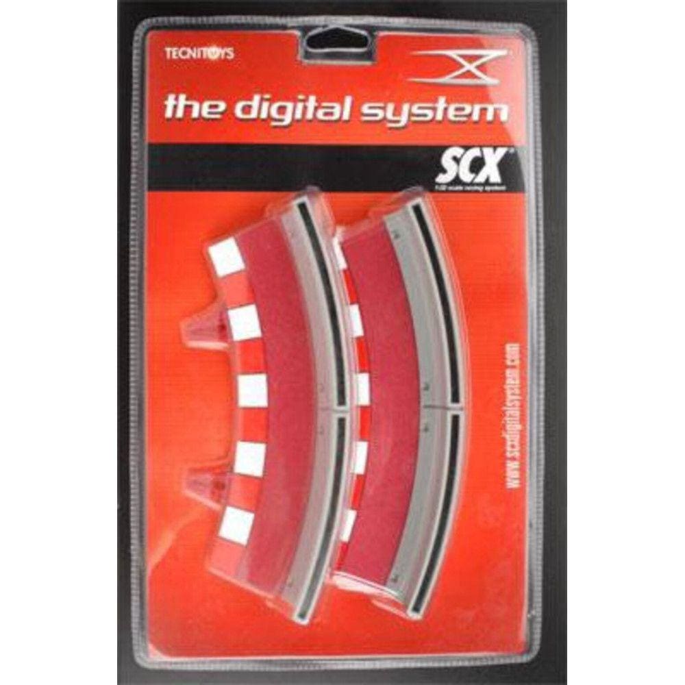 Curva Chicane Interna Pista De Autorama Com Barreira 1/32