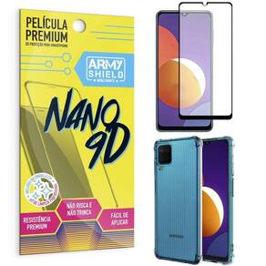 Capinha Samsung M12 Anti Shock + Película Nano Cerâmica 9D