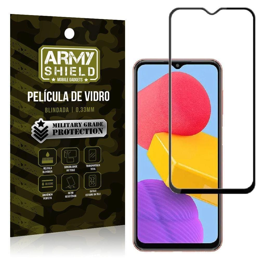 Película De Vidro 3D Samsung M13 - Armyshield