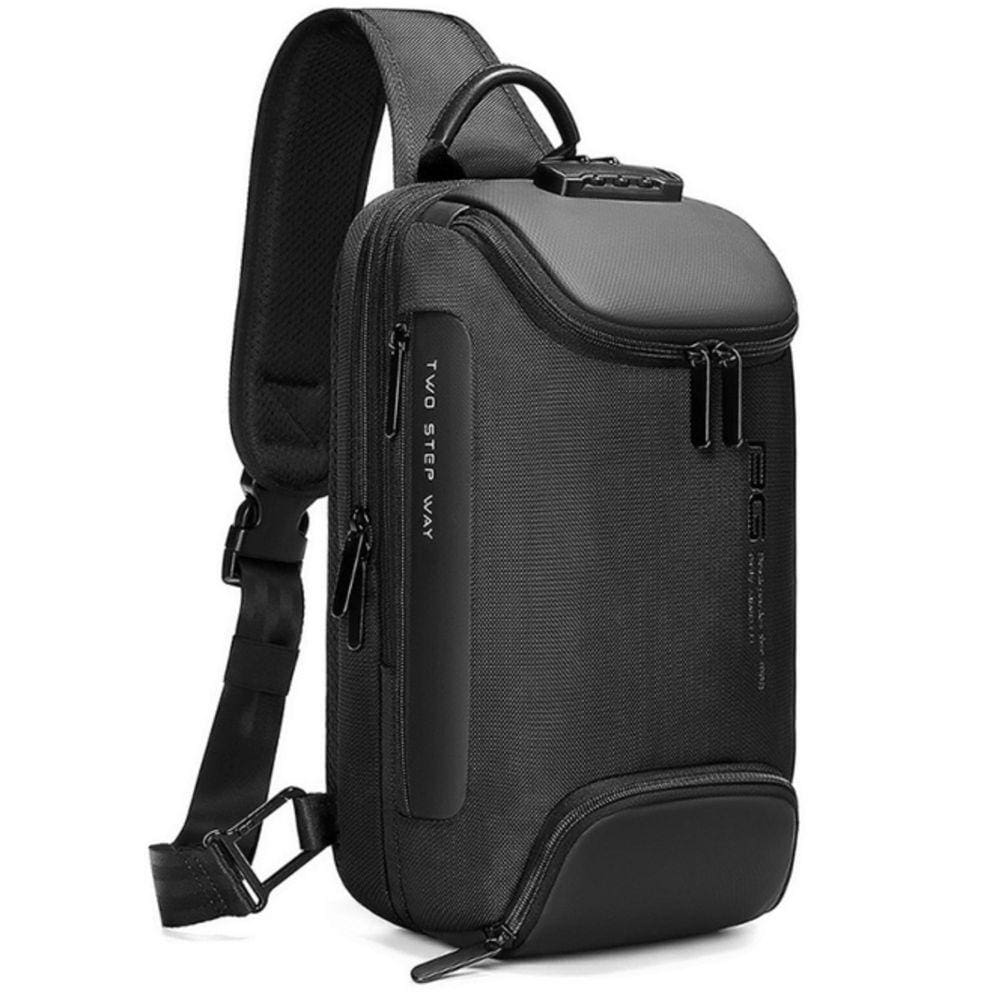 Bolsa Transversal com Entrada USB - Two Step Way