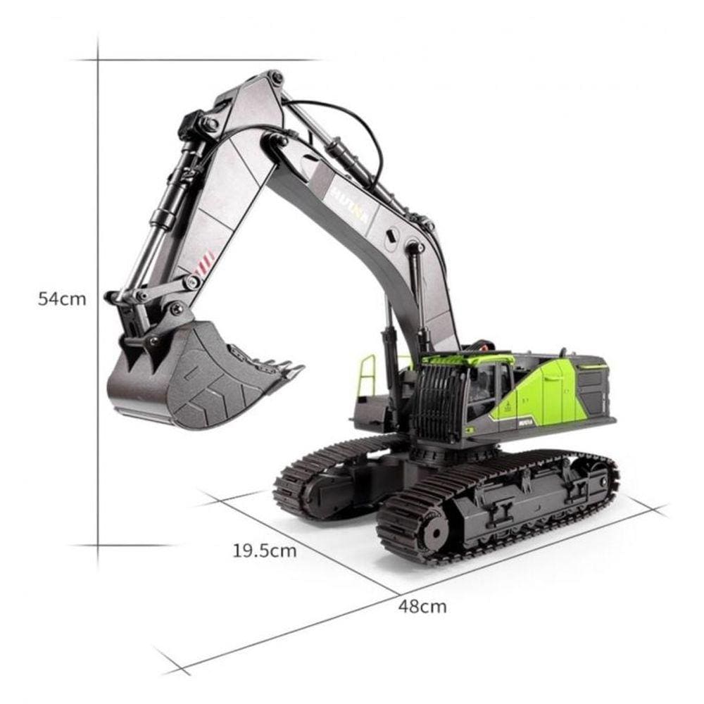 Escavadeira RC De Controle Remoto Huina 1593 | Casas Bahia